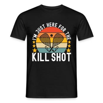 Racquetball Racquetball Player - Men's T-Shirt - black - Front - AI Model Male 178 light (178cm)