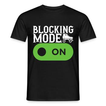 Roller derby - T-shirt homme - noir - Devant - AI Model Male 178 light (178cm)