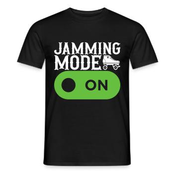 Roller derby - T-shirt homme - noir - Devant - AI Model Male 178 light (178cm)