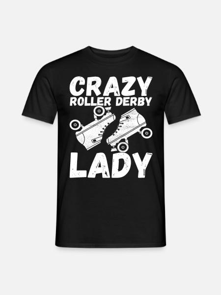 Roller derby - T-shirt homme - noir