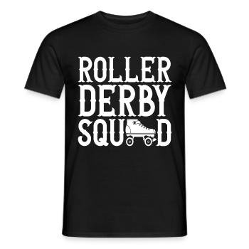 Roller derby - T-shirt homme - noir - Devant - AI Model Male 178 light (178cm)