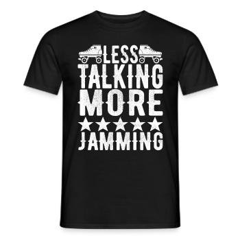 Roller Derby - Männer T-Shirt - Schwarz - Vorne - AI Model Male 178 light (178cm)