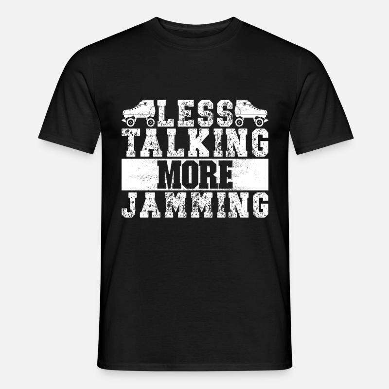 Roller Derby - Männer T-Shirt - Schwarz