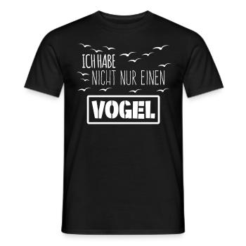 Ich habe einen Vogel Witz - Männer T-Shirt - Schwarz - Vorne - AI Model Male 178 light (178cm)