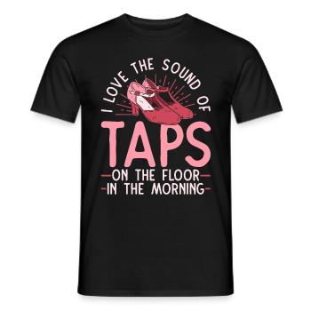 Tap Dance Tap Dancer Tap Dancer - Men's T-Shirt - black - Front - AI Model Male 178 light (178cm)