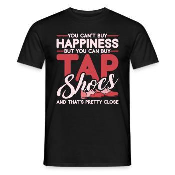 Stepptanz Stepptänzer Stepptänzerin Stepper - Männer T-Shirt - Schwarz - Vorne - AI Model Male 178 light (178cm)