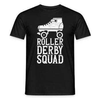 Roller Derby - Männer T-Shirt - Schwarz - Vorne - AI Model Male 178 light (178cm)