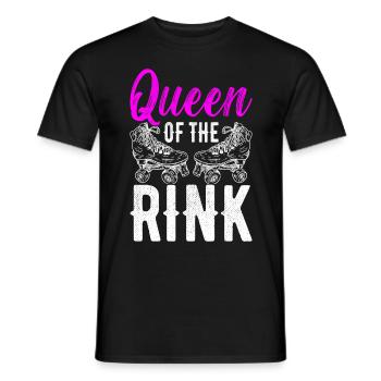 Roller derby - T-shirt homme - noir - Devant - AI Model Male 178 light (178cm)