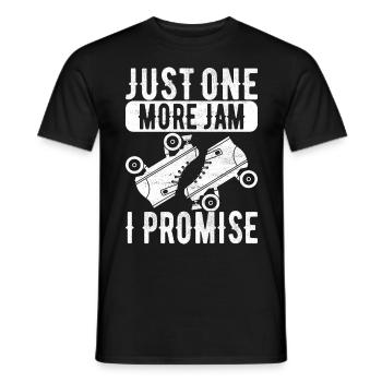 Roller derby - T-shirt homme - noir - Devant - AI Model Male 178 light (178cm)