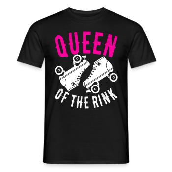 Roller derby - T-shirt homme - noir - Devant - AI Model Male 178 light (178cm)