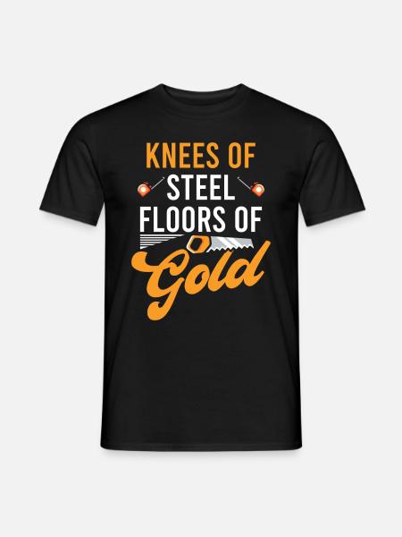 Floor installation - Men's T-Shirt - black