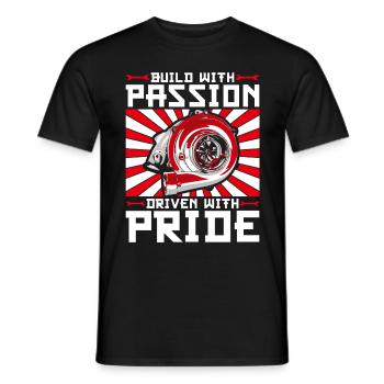 Sport automobile Tuning Auto - T-shirt homme - noir - Devant - AI Model Male 178 light (178cm)