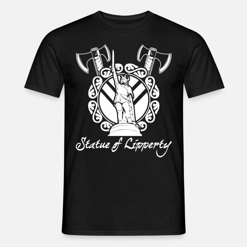 Hermannsdenkmal Germane - Männer T-Shirt - Schwarz