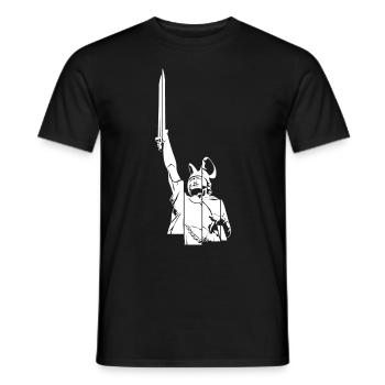 Teuteburg Forest Hermann Monument Detmold - T-shirt homme - noir - Devant - AI Model Male 178 light (178cm)