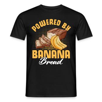 Drôle de vêtements de cuisson au pain aux bananes - T-shirt homme - noir - Devant - AI Model Male 178 light (178cm)