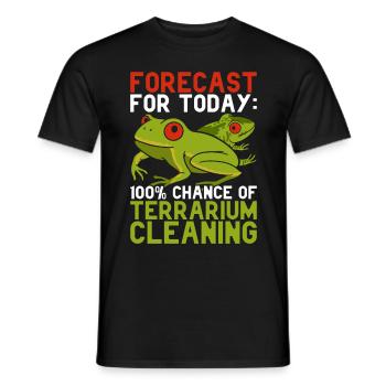 Grenouille aux yeux rouges Rainette - T-shirt homme - noir - Devant - AI Model Male 178 light (178cm)