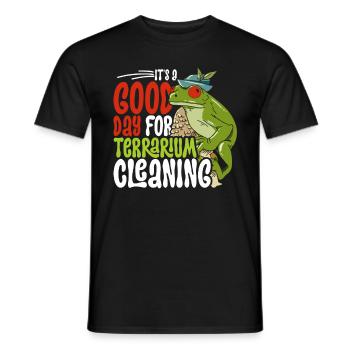 Grenouille aux yeux rouges Rainette - T-shirt homme - noir - Devant - AI Model Male 178 light (178cm)