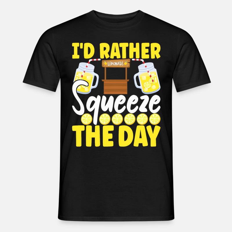Limonade Limonadenstand - Männer T-Shirt - Schwarz