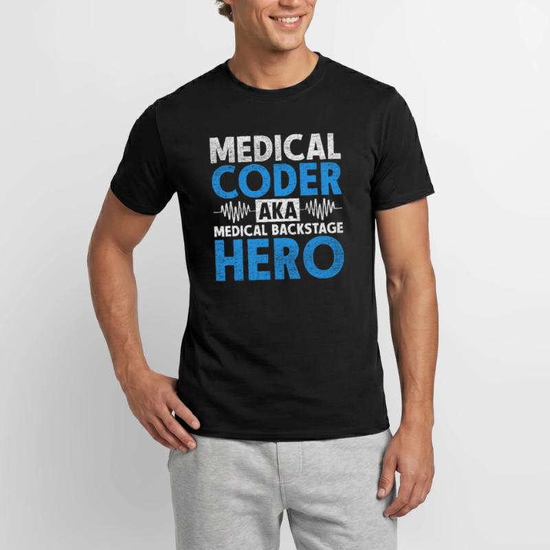 Coding Specialist Medical Encoder Men’s T-shirt