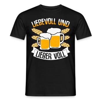 Bier Alkohol Junggesellenabschied - Männer T-Shirt - Schwarz - Vorne - AI Model Male 178 light (178cm)