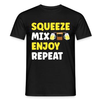 Limonade Limonadenstand - Männer T-Shirt - Schwarz - Vorne - AI Model Male 178 light (178cm)