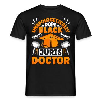 Doctorat Grand Diplôme - T-shirt homme - noir - Devant - AI Model Male 178 light (178cm)