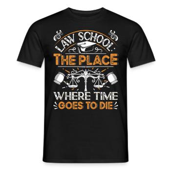 Doctorat Grand Diplôme - T-shirt homme - noir - Devant - AI Model Male 178 light (178cm)