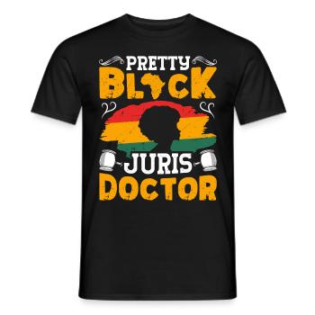Doctorat Grand Diplôme - T-shirt homme - noir - Devant - AI Model Male 178 light (178cm)