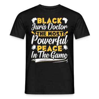 Doctorat Grand Diplôme - T-shirt homme - noir - Devant - AI Model Male 178 light (178cm)