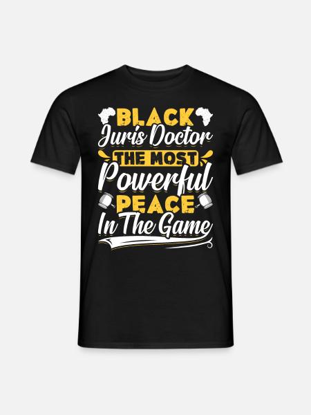 Doctorate Degree great - Men's T-Shirt - black