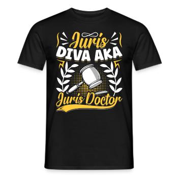 Doctorate Degree great - Männer T-Shirt - Schwarz - Vorne - AI Model Male 178 light (178cm)