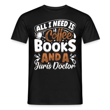 Doctorate Degree great - Männer T-Shirt - Schwarz - Vorne - AI Model Male 178 light (178cm)