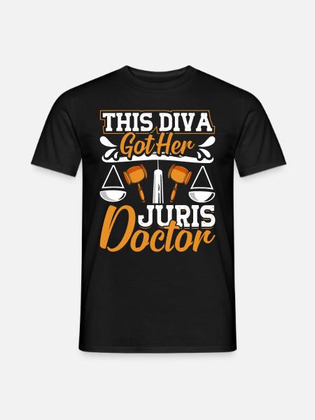 Doctorate Degree great - Men's T-Shirt - black