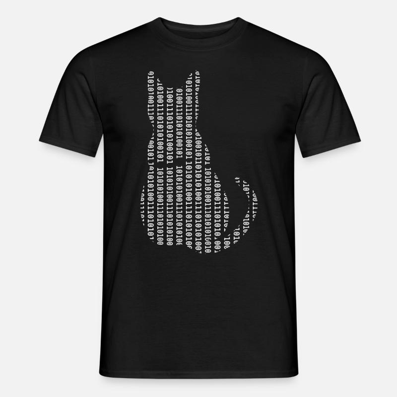 Computer Scientist Cat Admin Programmer - Men's T-Shirt - black