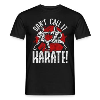 Tang alors ne l’appelez pas karaté - T-shirt homme - noir - Devant - AI Model Male 178 light (178cm)