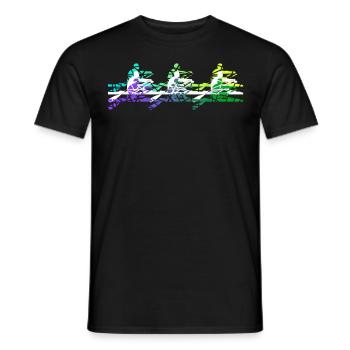 Rudersport Kanu Ruderboot Ruderer Rudern - Männer T-Shirt - Schwarz - Vorne - AI Model Male 178 light (178cm)