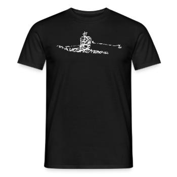 Rudern Ruderer Rudersport Ruderboot - Männer T-Shirt - Schwarz - Vorne - AI Model Male 178 light (178cm)