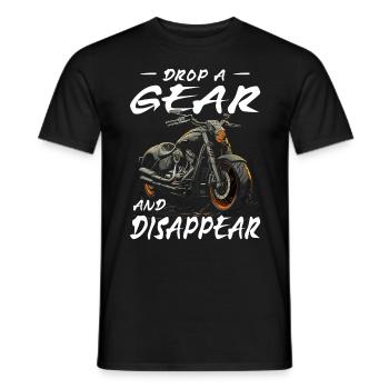 Motorrad | Motorradfahrer & Biker Spüche - Männer T-Shirt - Schwarz - Vorne - AI Model Male 178 light (178cm)