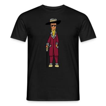 Döner Pimp Dönersskeß Kebab - T-shirt homme - noir - Devant - AI Model Male 178 light (178cm)
