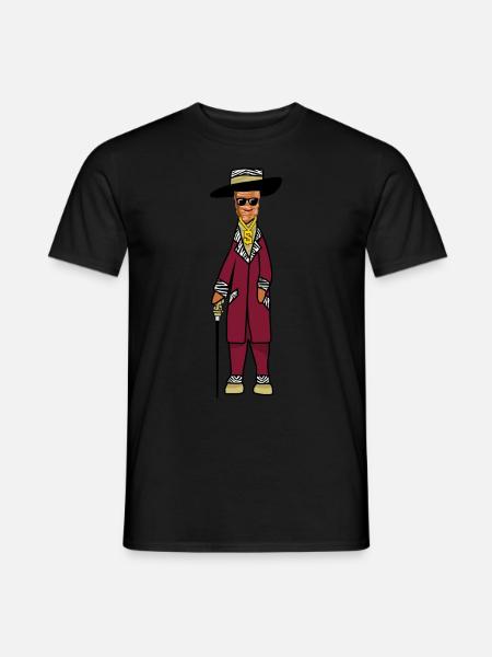 Döner Pimp Dönersskeß Kebab - Men's T-Shirt - black