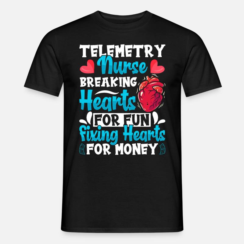 Nursing Assistent Design - Männer T-Shirt - Schwarz