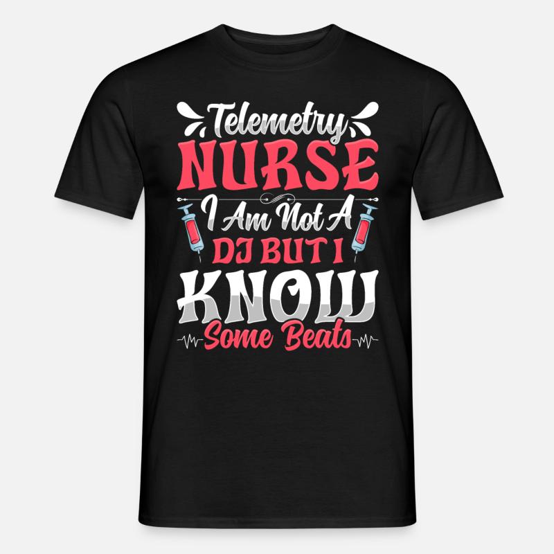 Nursing Assistent Design - Männer T-Shirt - Schwarz