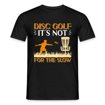 Laissez-moi jouer au Disc Golf - T-shirt homme - noir - Devant - AI Model Male 178 light (178cm)