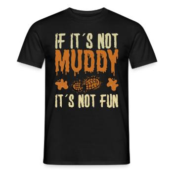 Perfect funny Race - Männer T-Shirt - Schwarz - Vorne - AI Model Male 178 light (178cm)