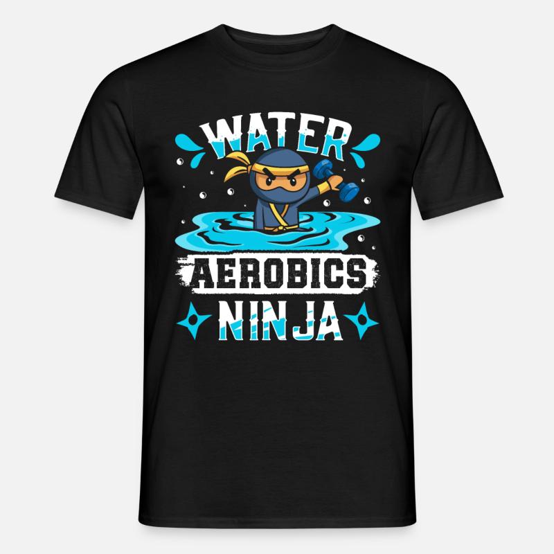 Conception d’exercices aérobiques - T-shirt homme - noir