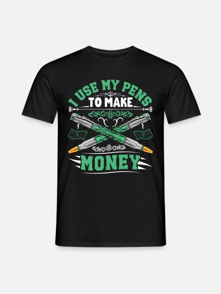 Pen Turning Kit - Men's T-Shirt - black