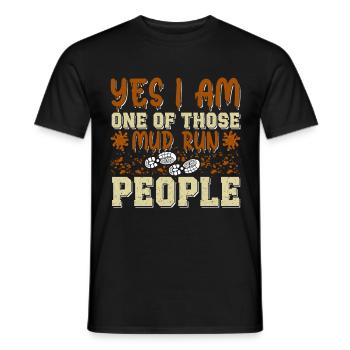 Perfect funny Race - Männer T-Shirt - Schwarz - Vorne - AI Model Male 178 light (178cm)