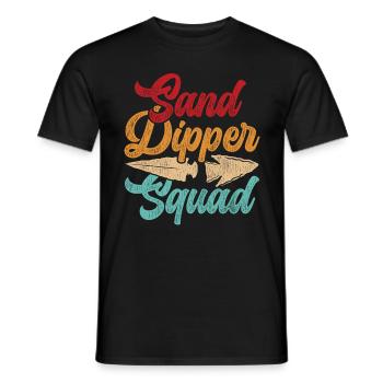 Arrowheads Arrowhead Hunter Sand Dipper Squad - Men's T-Shirt - black - Front - AI Model Male 178 light (178cm)