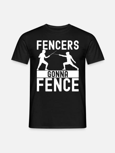 Fencing Fencing - Men's T-Shirt - black