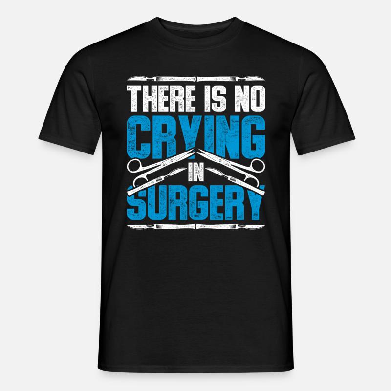 Chirurgischer Assistent - Männer T-Shirt - Schwarz
